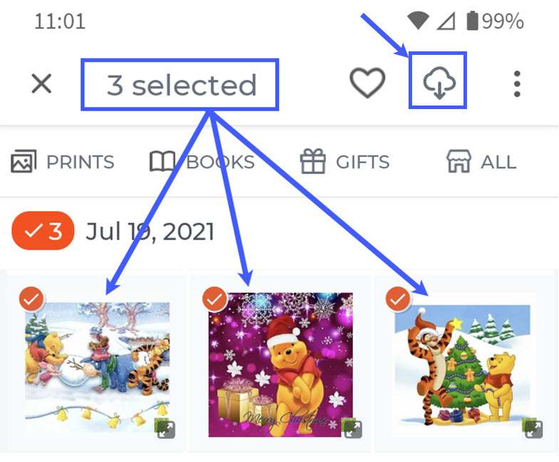 Click Download