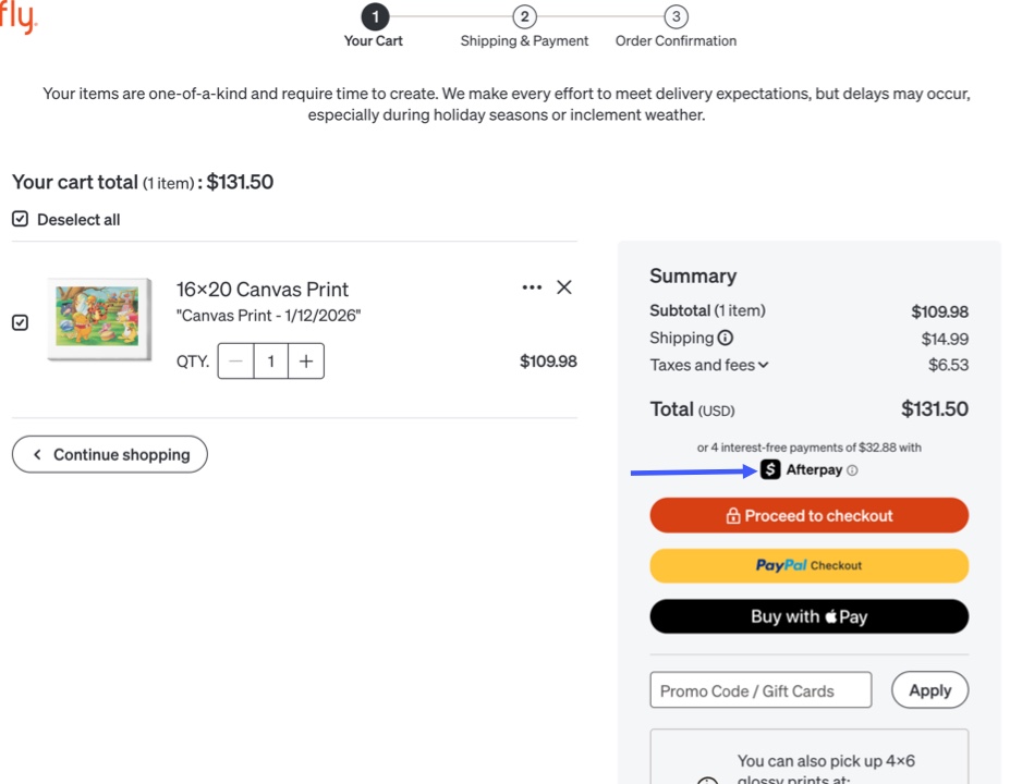 Pay With Afterpay