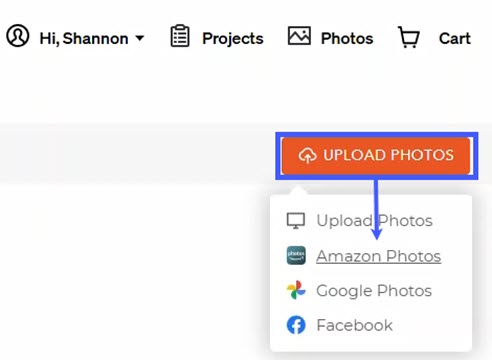 Click Amazon Photos