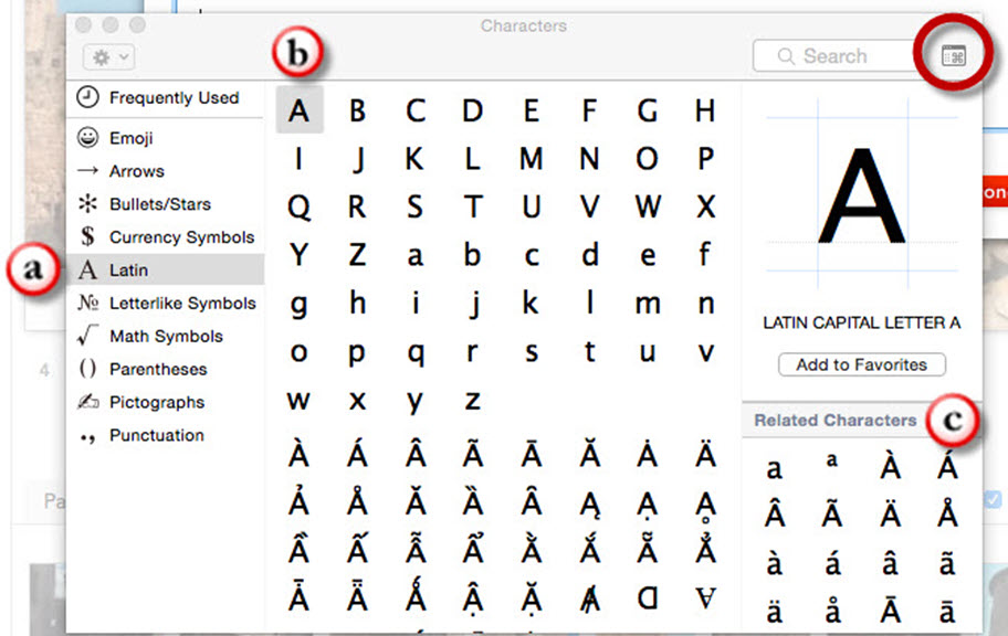 Character Viewer