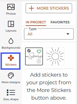 Add Stickers