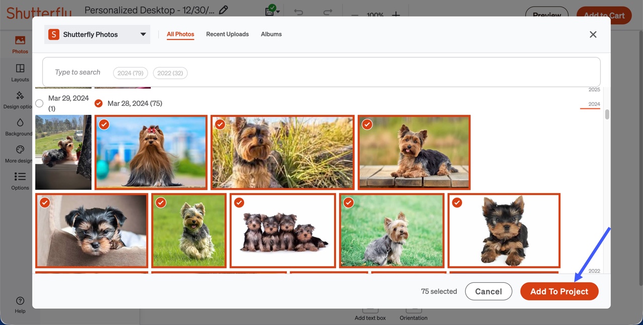 Add Images To Project