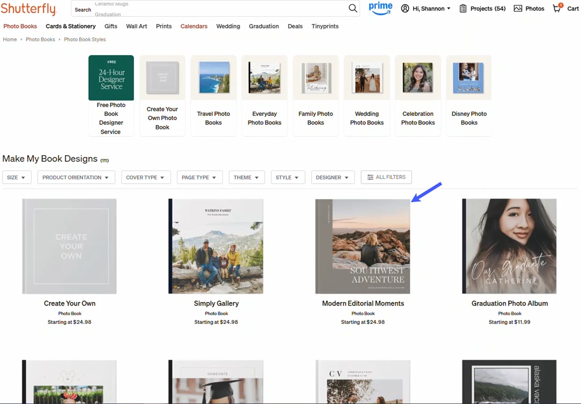 Click Photo Book Style