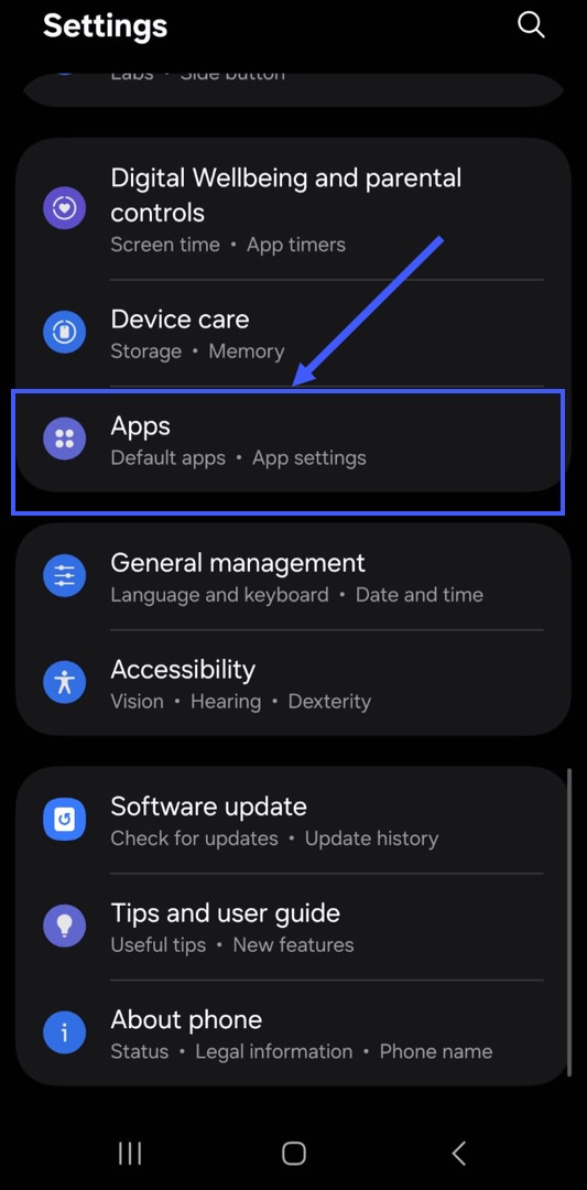 Android Settings