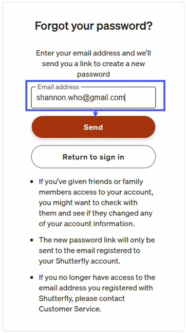 Click Send