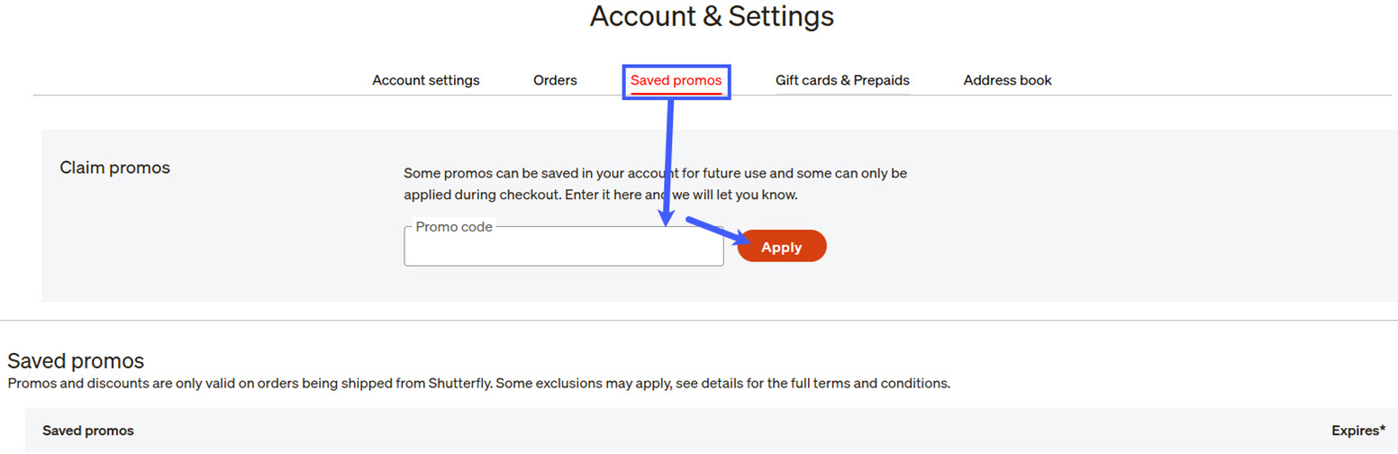 Enter Promo