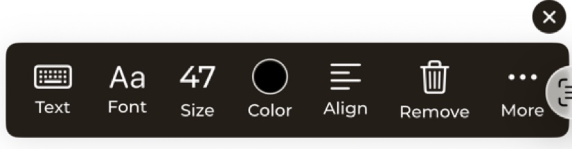 Additional Text Options