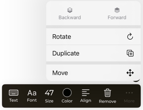 More Options