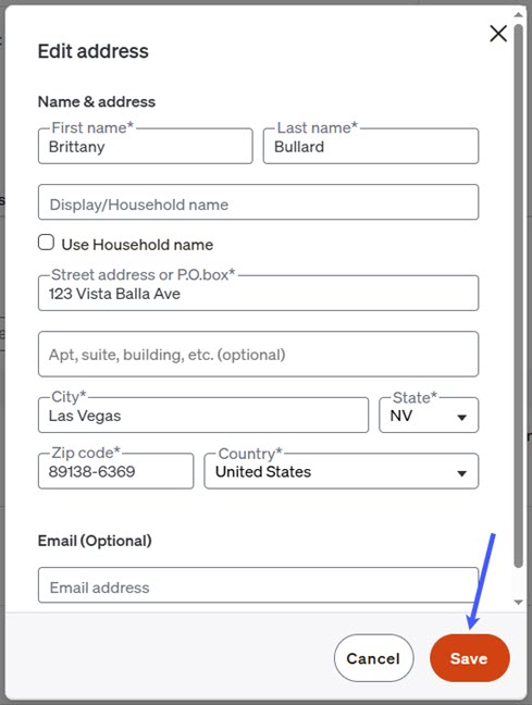 Edit Contact