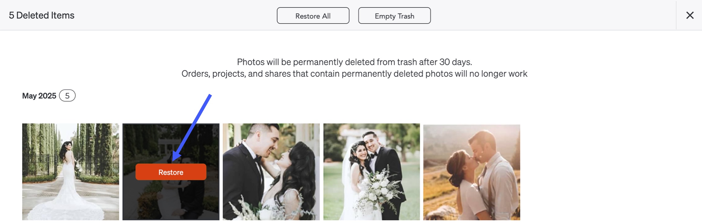 Restore Image