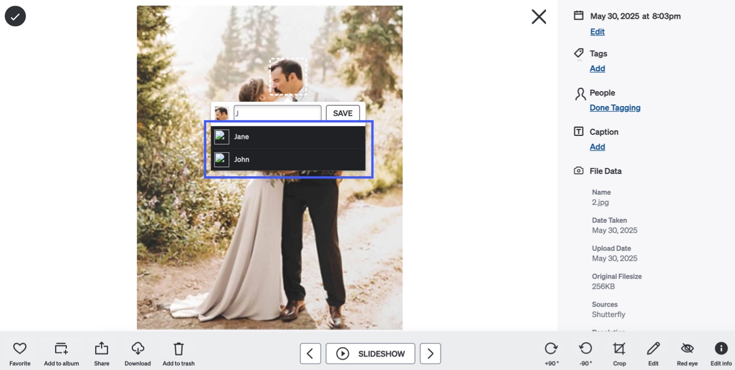 Click the Name
