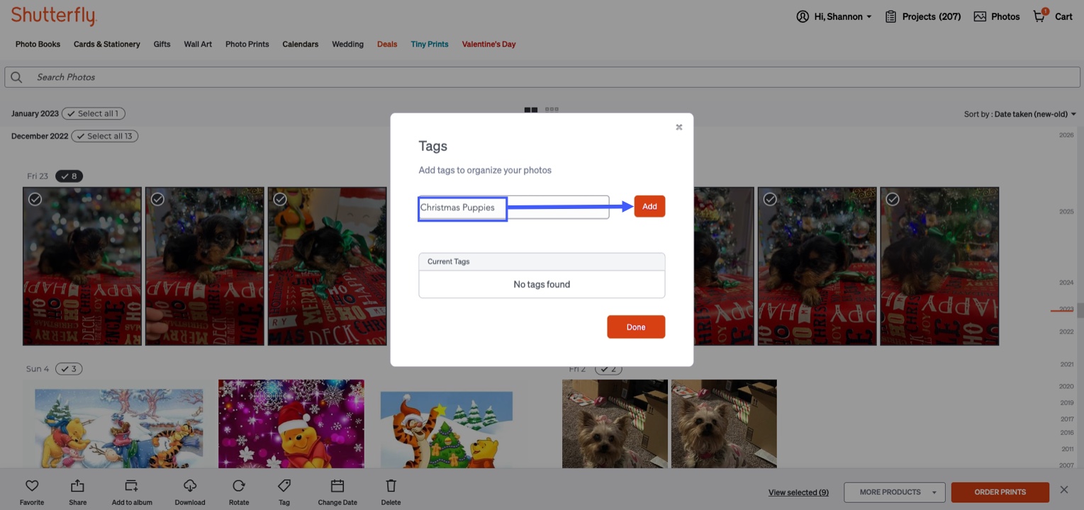 Click Add