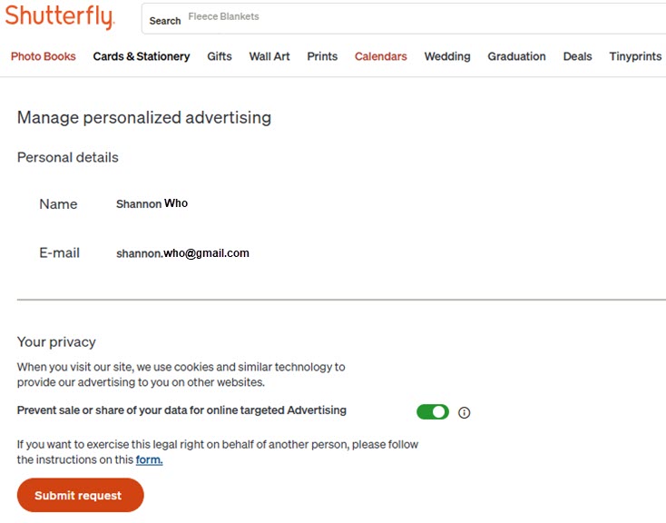 Personalized Advertising