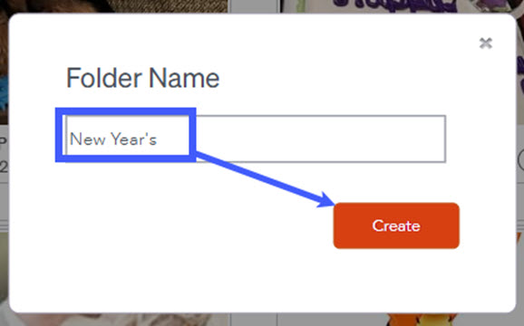 Click Create