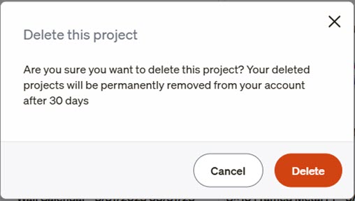Delete