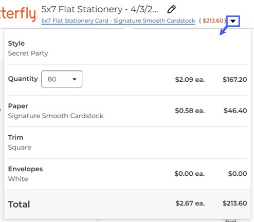 Price Summary