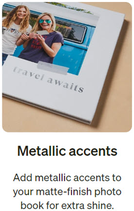 Metallic Cover Accents