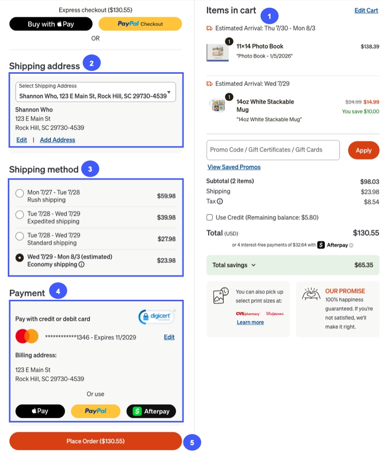 Checkout Overview