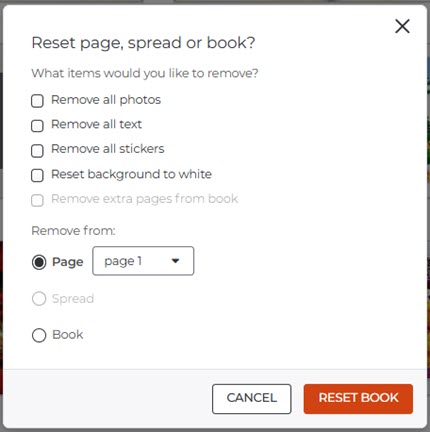 Reset Book