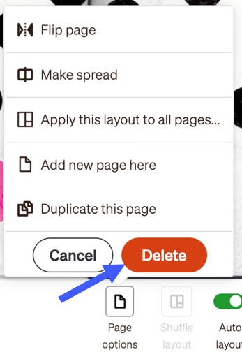 Click Delete