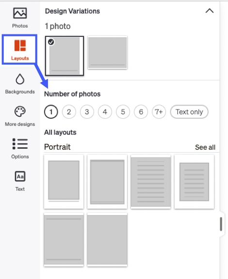 Filter Layouts