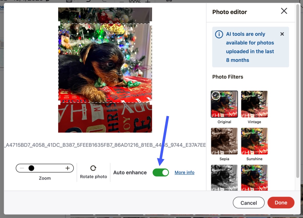 Auto Enhance