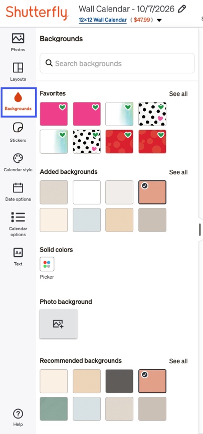 Backgrounds